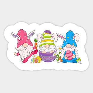 Easter Gnomes design Sticker